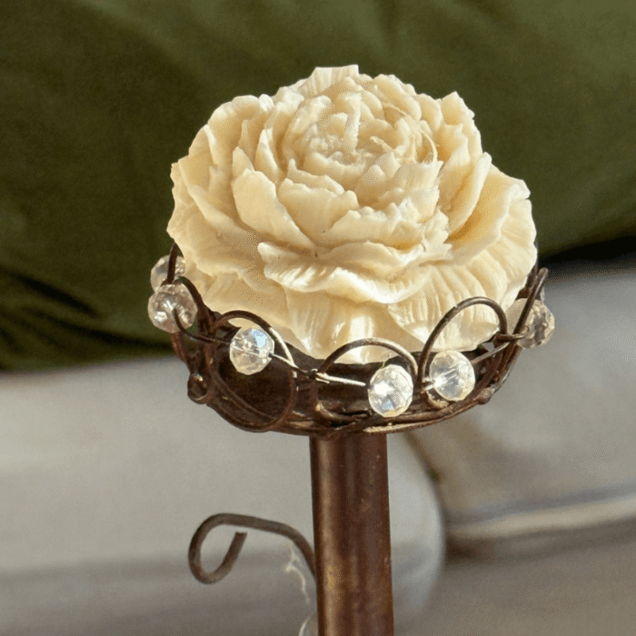 Velas con forma de Rosas